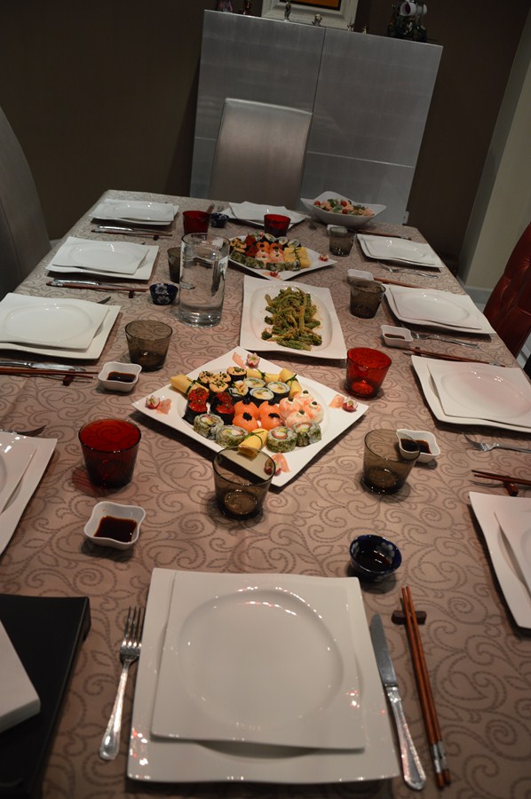 Curso de cocina japonesa y cena